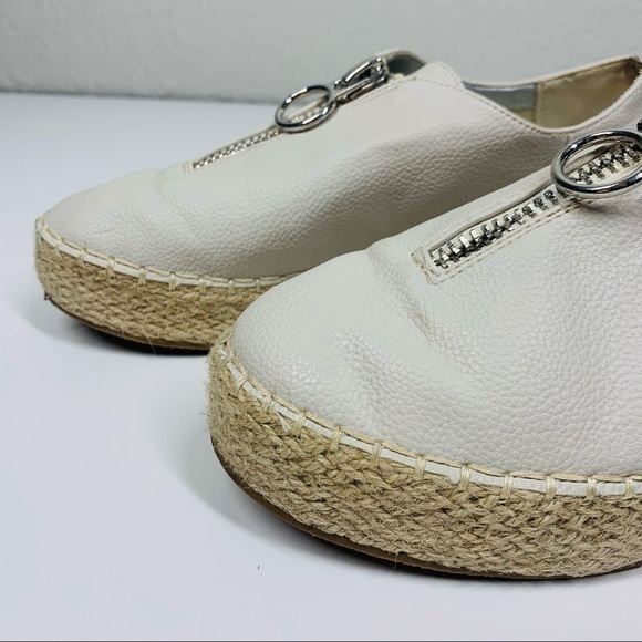 COCONUTS By Matisse Leather‎ Espadrille Zipper Shoe - Picture 2 of 9